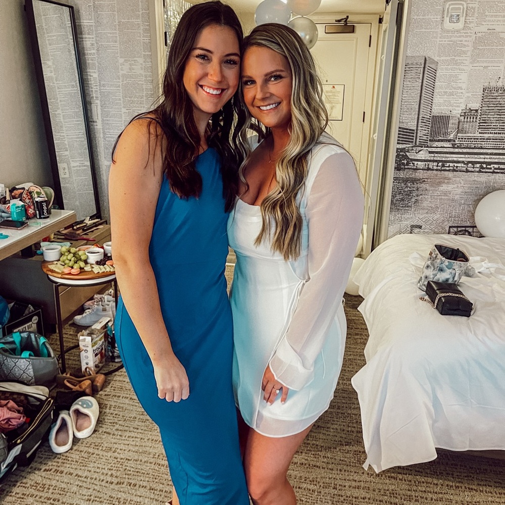 Beginning Boutique White Mini Dresses